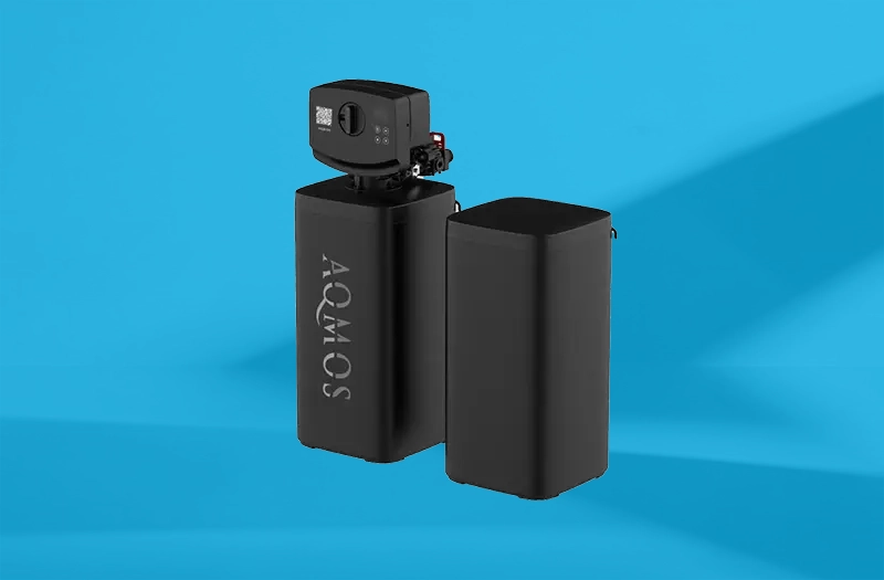 AQMOS FLEX-10 waterontharder met los zoutreservoir voor de meterkast