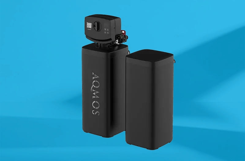 AQMOS FLEX-15 waterontharder met los zoutreservoir voor de meterkast